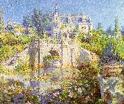 Colin Campbell Cooper A California Water Garden at Redlands oil painting on canvas